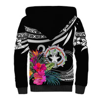 Custom Northern Mariana Islands Sherpa Hoodie Happy Independence Day LT9 - Polynesian Pride