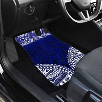 Personalised Samoa Coat Of Arms Car Mats With Polynesian Pattern Version LT9
