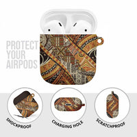 Hawaiian Style Tapa AirPods Case Vintage Seamless Pattern - Polynesian Pride