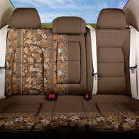 Hawaiian Tribal Elements Hibiscus Back Car Seat Cover Gold Pattern LT9 One Size Gold - Polynesian Pride