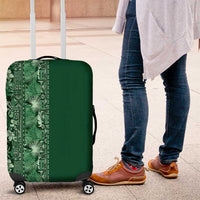 Hawaiian Tribal Elements Hibiscus Luggage Cover Green Pattern LT9 Green - Polynesian Pride