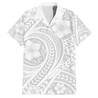 Lotu Tamaiti Samoan Polynesian Tribal Family Matching Off Shoulder Maxi Dress and Hawaiian Shirt - Polynesian Pride