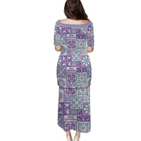 Mele Kalikimaka Hawaii Christmas Puletasi Poni Seamless Floral Motif LT9 - Polynesian Pride