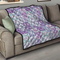 Mele Kalikimaka Hawaii Christmas Quilt Poni Seamless Floral Motif LT9 - Polynesian Pride