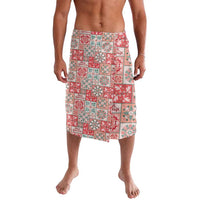 Mele Kalikimaka Hawaii Christmas Lavalava Ulaula Seamless Floral Motif - Polynesian Pride