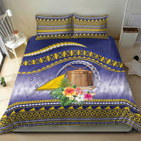 Tokelau Tuluma Bedding Set Polynesian Tropical Flowers