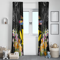 Pasifika Vibes Festival 2024 Window Curtain Kanaka Maoli With Hawaiian Islands