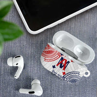 Kingdom of Uvea 1842-1860 Personalized AirPods Case Wallis and Futuna Polynesian Tribal Pattern - Polynesian Pride