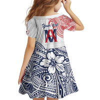 Kingdom of Uvea 1842-1860 Personalized Family Matching Long Sleeve Bodycon Dress and Hawaiian Shirt Wallis and Futuna Polynesian Tribal Pattern