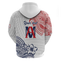 Kingdom of Uvea 1842-1860 Personalized Hoodie Wallis and Futuna Polynesian Tribal Pattern