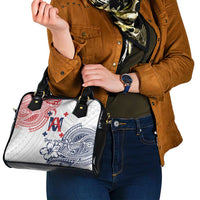 Kingdom of Uvea 1842-1860 Personalized Shoulder Handbag Wallis and Futuna Polynesian Tribal Pattern