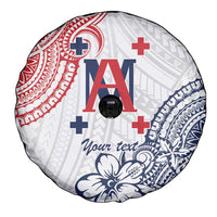 Kingdom of Uvea 1842-1860 Personalized Spare Tire Cover Wallis and Futuna Polynesian Tribal Pattern