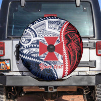 Kingdom of Uvea 1860-1886 Personalized Spare Tire Cover Wallis and Futuna Polynesian Tribal Pattern