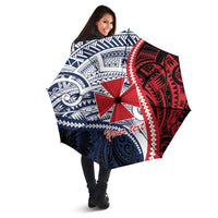 Kingdom of Uvea 1860-1886 Personalized Umbrella Wallis and Futuna Polynesian Tribal Pattern - Polynesian Pride