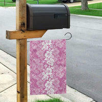 Hawaiian Lei Day Garden Flag Pink Hibiscus Flowers Lei Art LT9 - Polynesian Pride