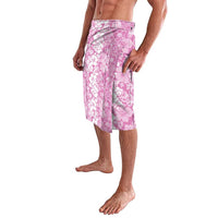 Hawaiian Lei Day Lavalava Pink Hibiscus Flowers Lei Art
