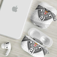 Flying Fijians Pacific Fiji Rugby Custom AirPods Case Polynesian Pattern LT9 - Polynesian Pride