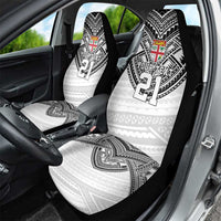 Flying Fijians Pacific Fiji Rugby Custom Car Seat Cover Polynesian Pattern