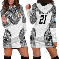 Flying Fijians Pacific Fiji Rugby Custom Hoodie Dress Polynesian Pattern LT9 - Polynesian Pride