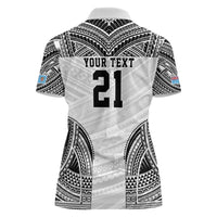 Flying Fijians Pacific Fiji Rugby Custom Women Polo Shirt Polynesian Pattern LT9 - Polynesian Pride