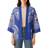 Manu Samoa Pacific Samoa Rugby Custom Kimono Polynesian Pattern - Polynesian Pride