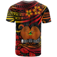 PNG Remembrance Day T Shirt Polynesian Tribal and Poppy LT9 - Polynesian Pride