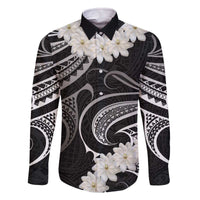 White Sunday Tokelau Gardenia Thunbergia Family Matching Off Shoulder Short Dress and Hawaiian Shirt Fakamalo Atu Kia Te Koutou Uma