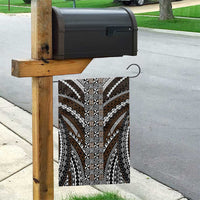 Brown Tongan Polynesian Tribal Garden Flag - Polynesian Pride