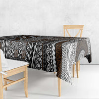 Brown Tongan Polynesian Tribal Tablecloth - Polynesian Pride