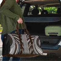 Brown Tongan Polynesian Tribal Travel Bag - Polynesian Pride