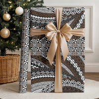 Brown Tongan Polynesian Tribal Wrapping Paper - Polynesian Pride