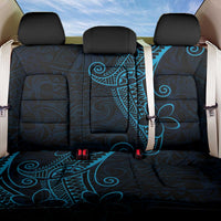 Black Blue Polynesian Tribal Back Car Seat Cover LT9 One Size Blue - Polynesian Pride