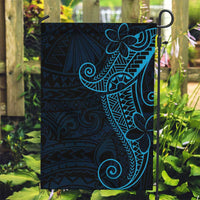 Black Blue Polynesian Tribal Garden Flag LT9 Garden Flag Blue - Polynesian Pride