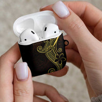 Black Gold Polynesian Tribal AirPods Case - Polynesian Pride