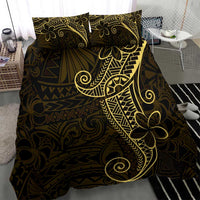 Black Gold Polynesian Tribal Bedding Set - Polynesian Pride