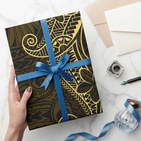 Black Gold Polynesian Tribal Wrapping Paper - Polynesian Pride