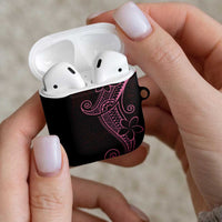 Black Pink Polynesian Tribal AirPods Case LT9 - Polynesian Pride