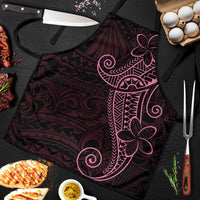 Black Pink Polynesian Tribal Apron - Polynesian Pride