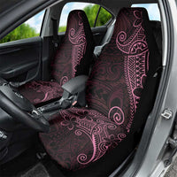 Black Pink Polynesian Tribal Car Seat Cover LT9 - Polynesian Pride