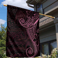 Black Pink Polynesian Tribal Garden Flag LT9 - Polynesian Pride