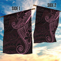 Black Pink Polynesian Tribal Garden Flag LT9 - Polynesian Pride