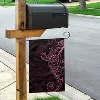 Black Pink Polynesian Tribal Garden Flag LT9 - Polynesian Pride