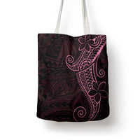 Black Pink Polynesian Tribal Tote Bag - Polynesian Pride