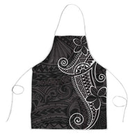 Black White Polynesian Tribal Apron - Polynesian Pride