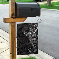Black White Polynesian Tribal Garden Flag LT9 - Polynesian Pride