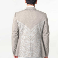 Lotu Tamaiti Tongan Polynesian Art Pattern Blazer Traditional Tribal Motifs - Polynesian Pride