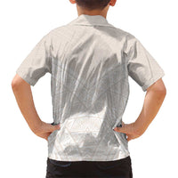 Lotu Tamaiti Tongan Polynesian Art Pattern Kid Hawaiian Shirt Traditional Tribal Motifs - Polynesian Pride