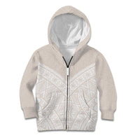 Lotu Tamaiti Tongan Polynesian Art Pattern Kid Hoodie Traditional Tribal Motifs - Polynesian Pride