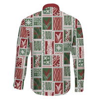 Mele Kalikimaka Hawaiian Quilt and Lei Patchwork Family Matching Summer Maxi Dress and Hawaiian Shirt LT9 - Polynesian Pride