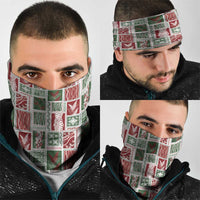 Mele Kalikimaka Hawaiian Quilt and Lei Patchwork Neck Gaiter - Polynesian Pride